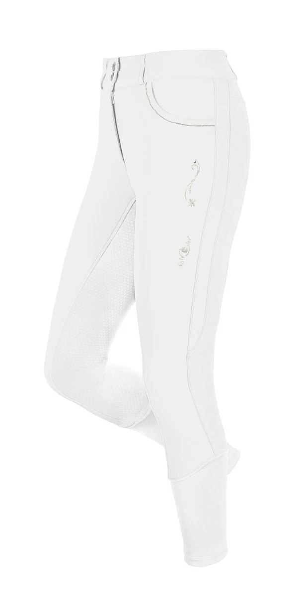 Fair Play Reithose Turnierreithose Vollbesatz Liviana weiss Gr. 38 NEU