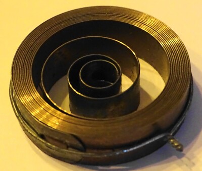 Ressort Pendule – Diamètre 36.4 Mm, Hauteur 26 Mm, épaisseur 0.50 Mm