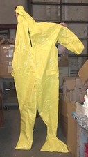 FRHAM COVERALL ELASTIC WRIST DISPOSABLE SUITW/ALLLAP SEA 3XL FS10126-3X PPE 75