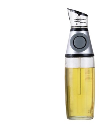 Glas Öl/Essig Messen Ausgießer Spender Flasche Küche Kochen BBQ Tropffrei