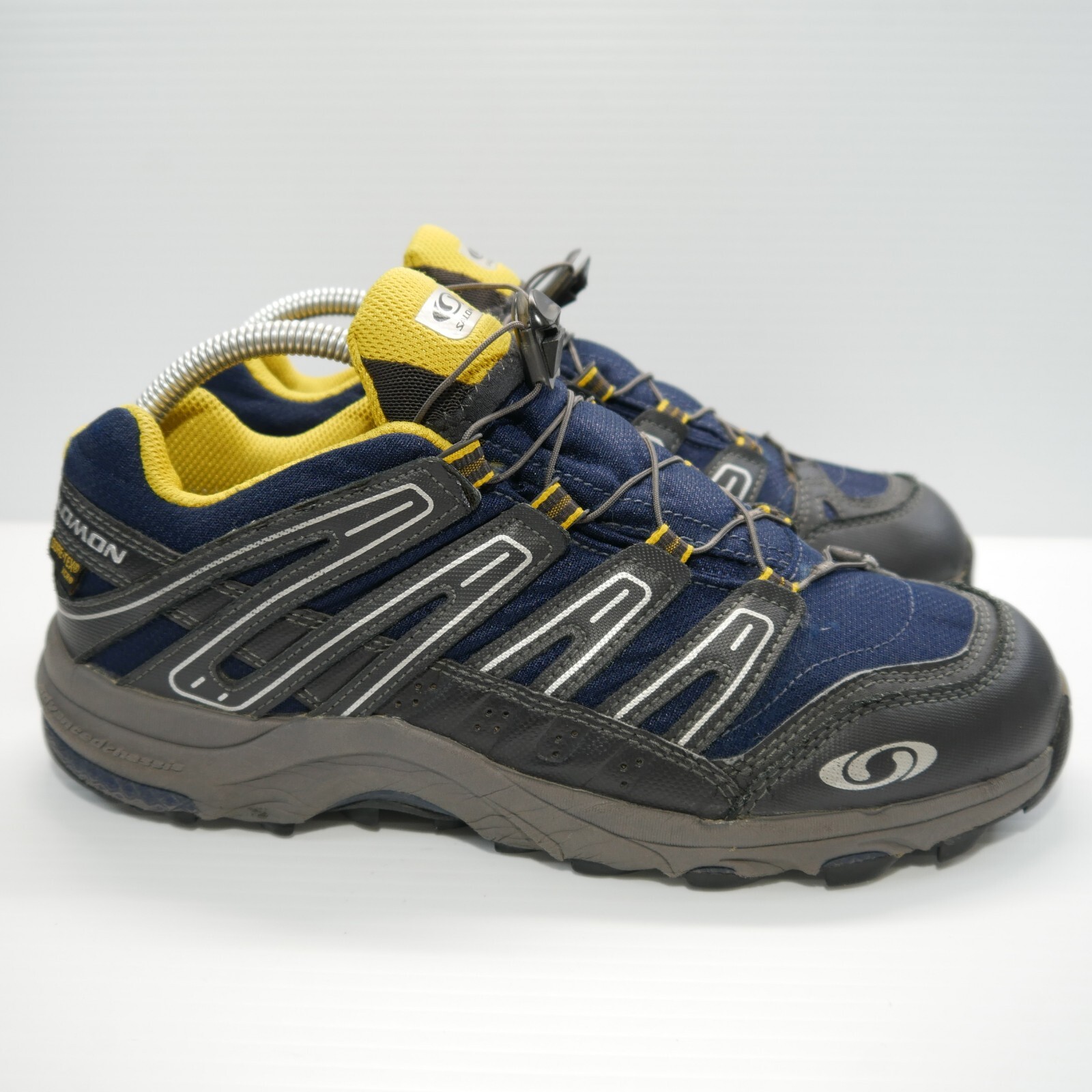 Scarpe da trail running vintage Salomon Gore Tex Contragrip donna 8 5 blu sneakers