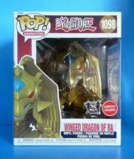 Funko Pop Yu-Gi-Oh Winged Dragon of Ra Metallic Gamestop Exclusive