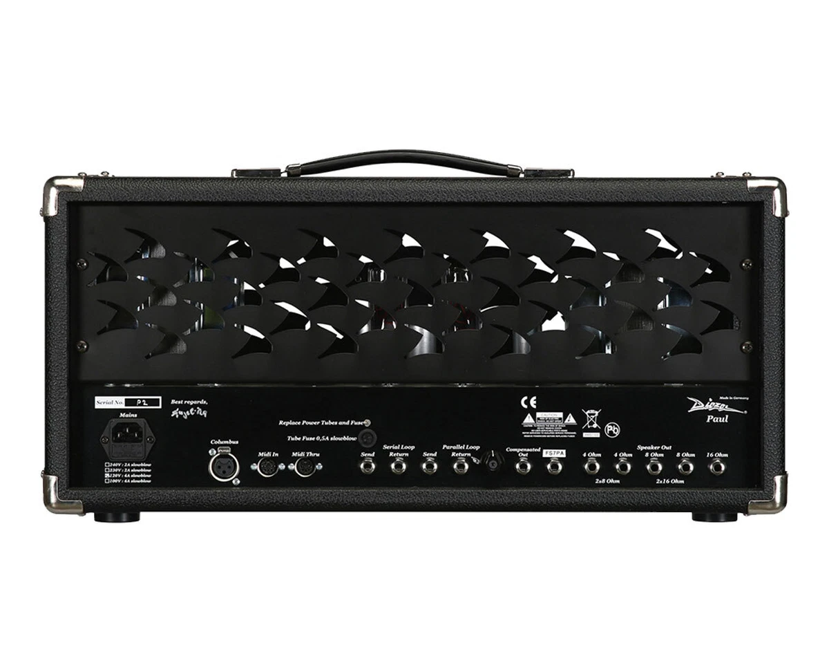 Diezel Paul 45 Watt 2.5 Channel Tube Head eBay
