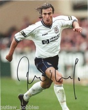 Tottenham Hotspur David Ginola Autographed Signed 8x10 Photo COA 