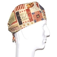 Patriotic 4th July theme Scrub Hat
