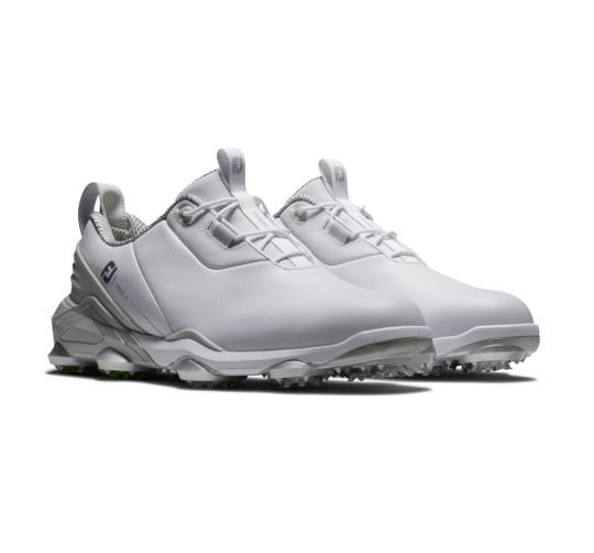 FootJoy Men\'s Tour Alpha \'White Gray Lime\' 55505 Golf Multi Size EXTRA WIDE FootJoy Men main image 2