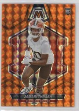 2024 Panini Mosaic Rookies Orange Mosaic Prizm 4/199 Jamari Thrash #394 go9