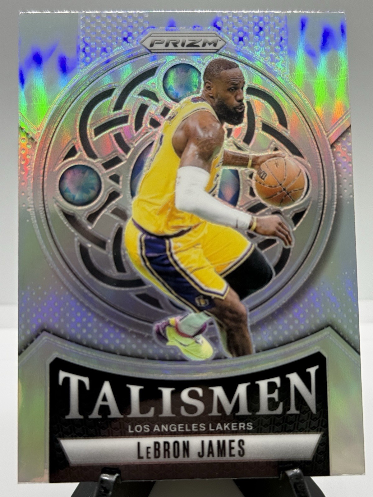 2024-25 Prizm LeBron James Talismen Silver #5 Lakers