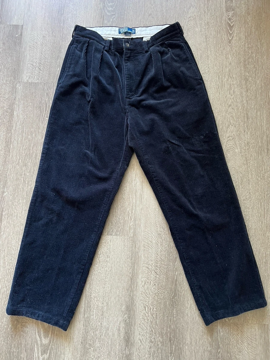 Polo Ralph Lauren Corduroy Black Pants for Men for sale | eBay