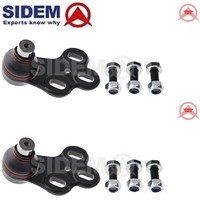 2X Trag-/FüHrungsgelenk Sidem 37680 FüR Audi
