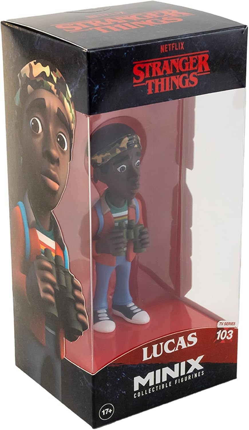 BANDAI Minix Stranger Things Lucas Model - Collectable Figure - MN14415