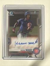 2021 Bowman Chrome Kevin Made CPA-KM 1st Auto Chicago Cubs