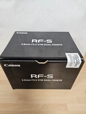 Canon RF-S 3.9mm F 3.5 STM Dual Fisheye Lens New *INC VAT*