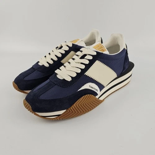 TOM FORD James Blue Sneakers New & Authentic