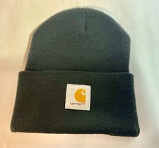 Carhartt Unisex Knit Cuffed Beanie Classic Hat Cap Black Heavy