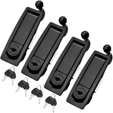 Compression Latch with Key Zinc Alloy Compression Locks Flush Mount Trigger L...