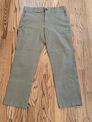 Lee Extreme Comfort Men's Size 34 x 32 Straight Fit Cargo Pants Khaki