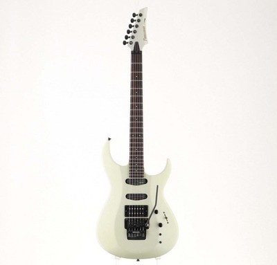 FERNANDES/BURNY FRS-100 White Dinky type Electric Guitar Used From