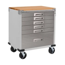 Seville Classics UltraHD 6-Drawer Cabinet and Soft-Closing Drawers,28" x 34.75"H