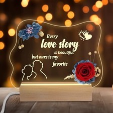 Christmas Valentines Day Gifts for Her,Handmade Preserved To Lover - Story