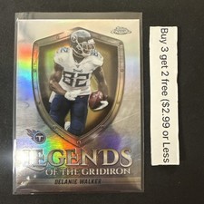 Delanie Walker 2025 Topps Chrome Football Legends Of The Gridiron Refractor