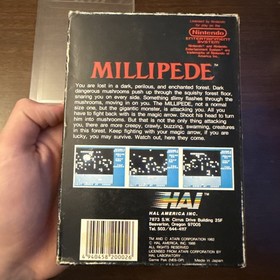 Millipede (Nintendo NES) Complete - Tested - Authentic