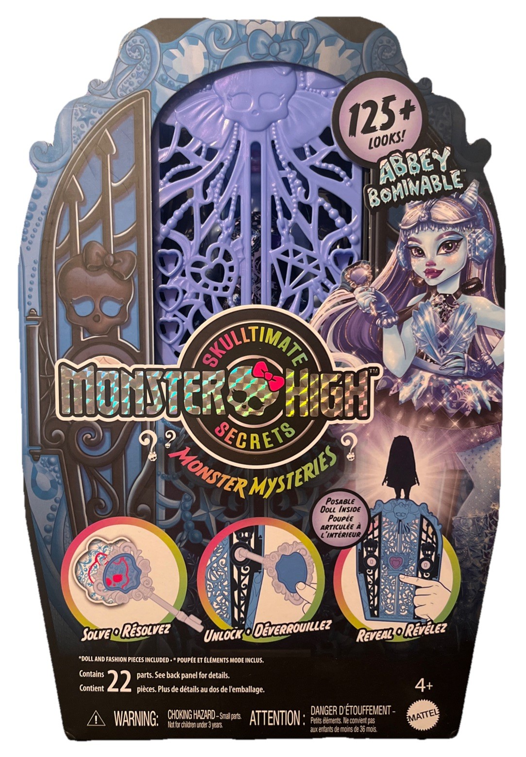 Monster High Skulltimate Secrets Monster Mystery Closet & Abbey Bominable NEW 4+