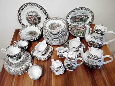 My Otts ''Country Life'' Geschirrservice 52 teilig im top Zustand!