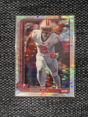 2025 Topps Chrome - Emeka Egbuka #312 Pulsar Refractor (RC)