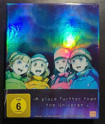 A Place Further Than The Universe - Volume 1-3 + Sammelschuber - Komplett! - DVD