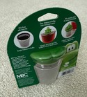 Loose Tea Cup Infuser Floating Green Frog Stainless Steel Joie MSC Ribbit  NIB — photo 4
