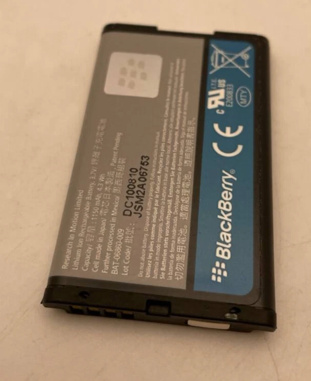 BlackBerry BAT-06860-009 C-S2 Replacement Battery For Curve 8300 8310 8520 7100g - Image 2 of 4