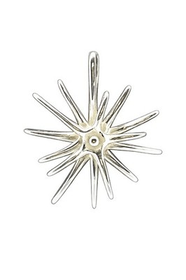 Stylish Sterling Silver Pendant Hallmarked Solid 925 Flower New Empress PE000389