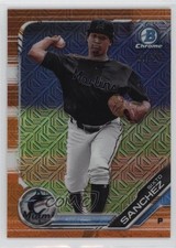 2019 Bowman Mega Box Orange Mojo Refractor /25 Sixto Sanchez #BCP-70 12i0