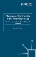 Karen F. Evans | Maintaining Community In The Information Age | Taschenbuch