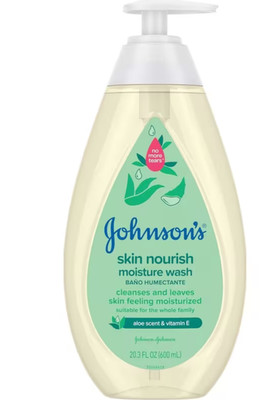 Johnson S Skin Nourish Moisture Baby Body Wash Aloe 20.3 Fl. Oz
