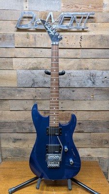 Jackson Dinky JS30 Reverse Headstock Blue Electric Guitar | eBay
