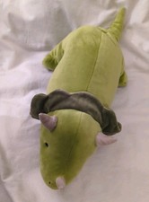 Jellycat Mellow Mallow Green Triceratops Plush Soft Toy 9" Dinosaur 24" Across 