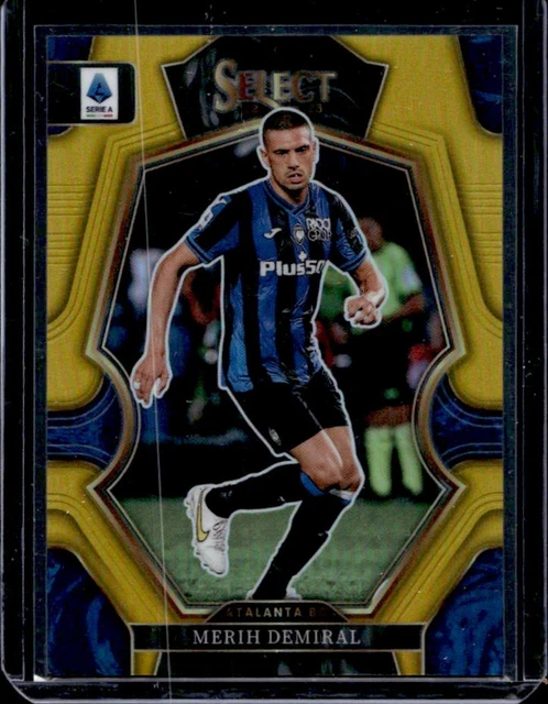 2022-23 Panini Select Serie A Merih Demiral Gold #/10 Atalanta