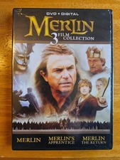 Merlin: 3 Film Collection DVD Merlin's Apprentice Merlin the Return SEALED 2018