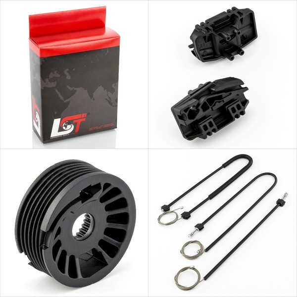 Fensterheber Reparatursatz Vorne Links / Rechts - FÜR Seat Ibiza IV 6J 4/5 TÜRig-image