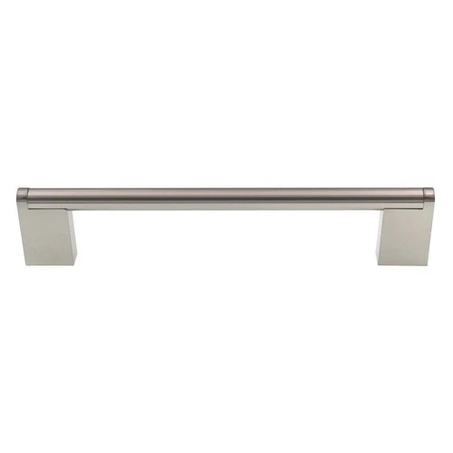 Top Knobs Princetonian Bar Pull 6 5/16" (160mm) CTC Brushed Satin Nickel M1043 - Picture 1 of 3