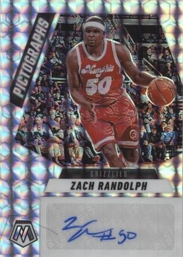 2024-25 Panini One and One ZACH RANDOLPH Auto Jersey /49 GAME-WORN 