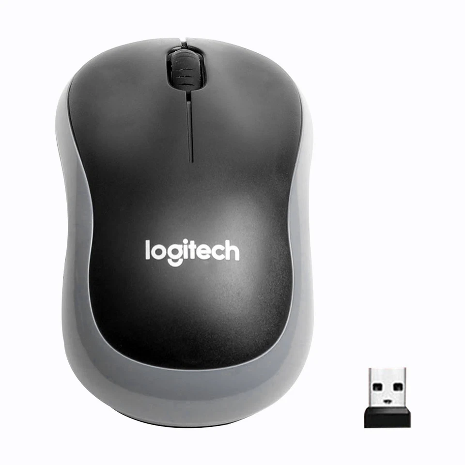 Logitech M185 Souris Sans Fil Optique 24GHz avec Récepteur USB pour PC et Mac - Photo 2/4