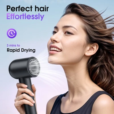 OYAJIA 1500W Professional Fast Dry Dryer Ionic Hair Dryer for Curly Straight Hair NEW