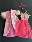 Vintage Barbie "Pink Moonbeams” #1694 from 1967 Nightgown, Robe, 1 High Heel