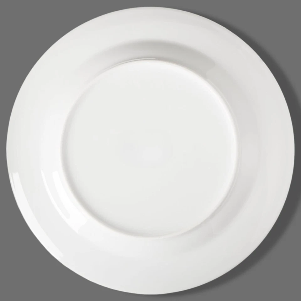 18 Piece White Dinnerware Set with Plates Bowls Service for 6 - Image 4 of 4