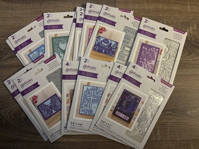 Zwillinge von Crafter's Companion Create-A-Card verschiedene Metall Handwerk Stanzen