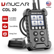 MUCAR CDL20 OBD2 CAN OBDII Auto Car Code Reader Diagnostic Scanner Tool Engine