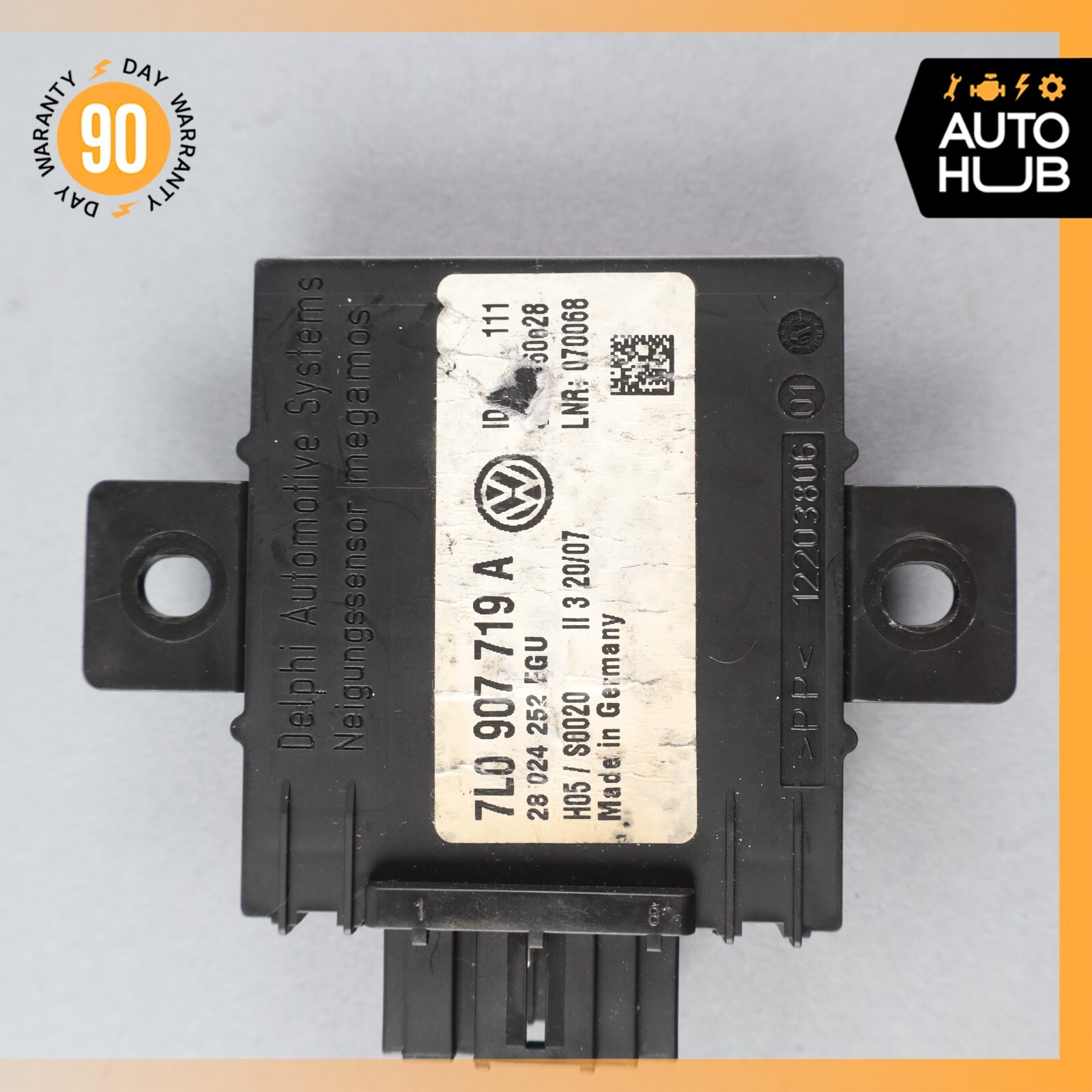03-12 Bentley Continental GTC GT Flying Spur Anti Theft Alarm Module OEM 62k